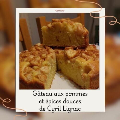 gâteau aux pommes et épices douces de cyril lignac (2)
