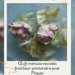 Œufs mimosa à l’avocat