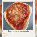 Pizza tomates et crémeux de parmesan