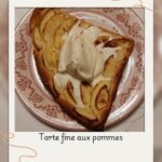 Tarte aux pommes et cannelle