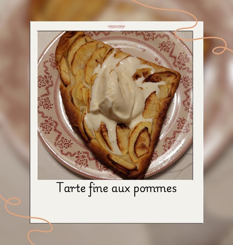 tarte fine aux pommes