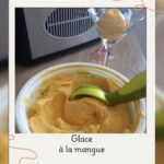 Crème glacée à la framboise