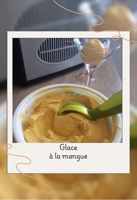 glace à la mangue