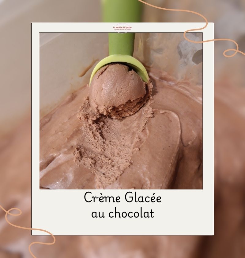 crème glacée au chocolat