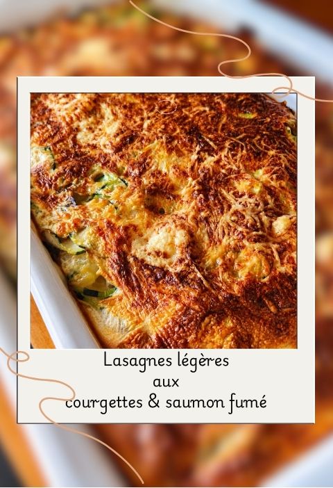 lasagnes saumon courgettes