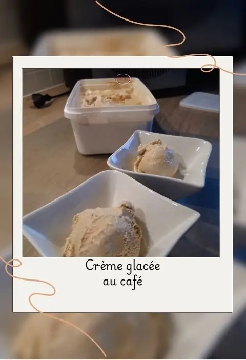 crème glacée café