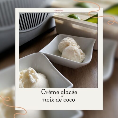 crème glacée noix de coco