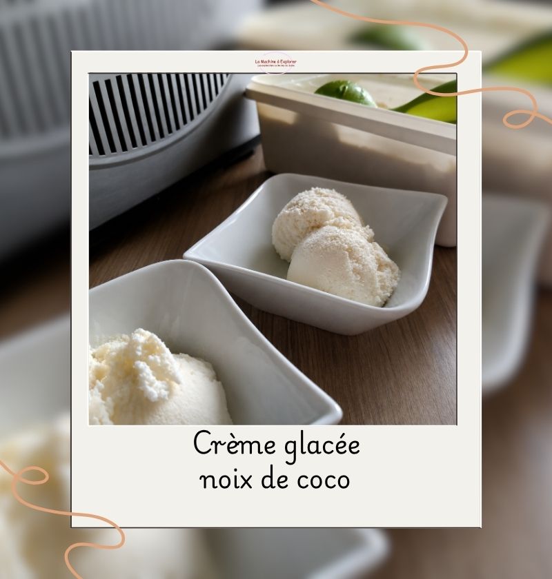 crème glacée noix de coco