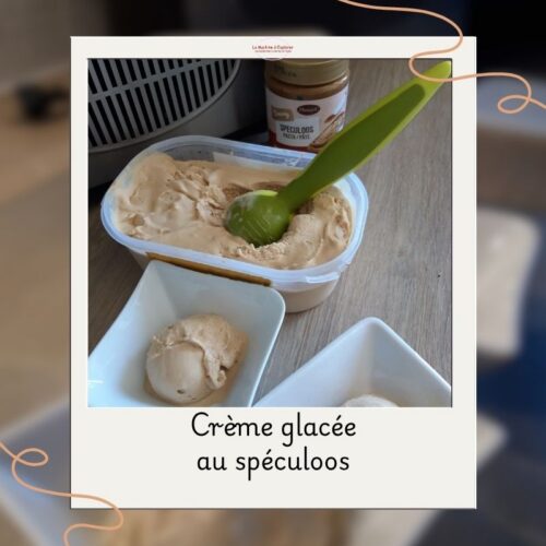 crème glacée spéculoos