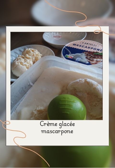 crème glacée vanille mascarpone