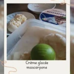 Crème glacée à la framboise