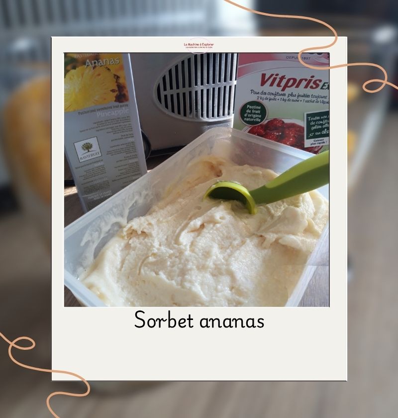 sorbet ananas