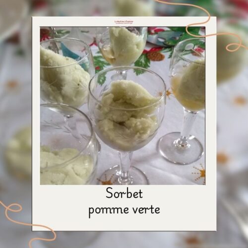 Sorbet pomme verte