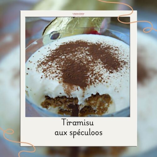 Tiramisu spéculoos