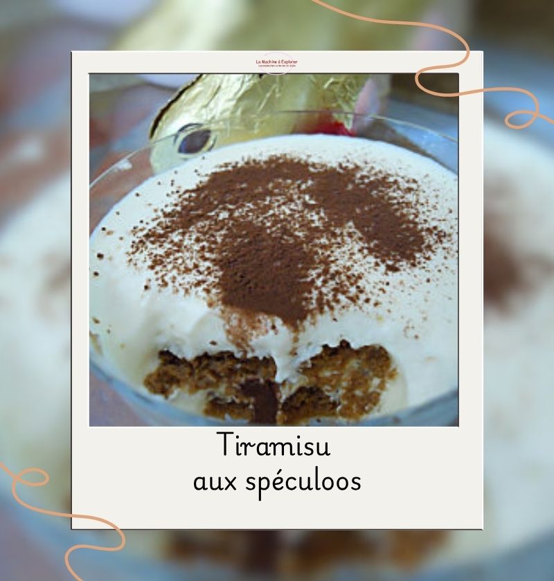 Tiramisu spéculoos