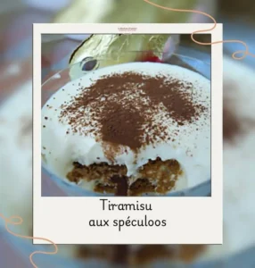 Tiramisu spéculoos