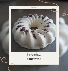 Tiramisu couronne