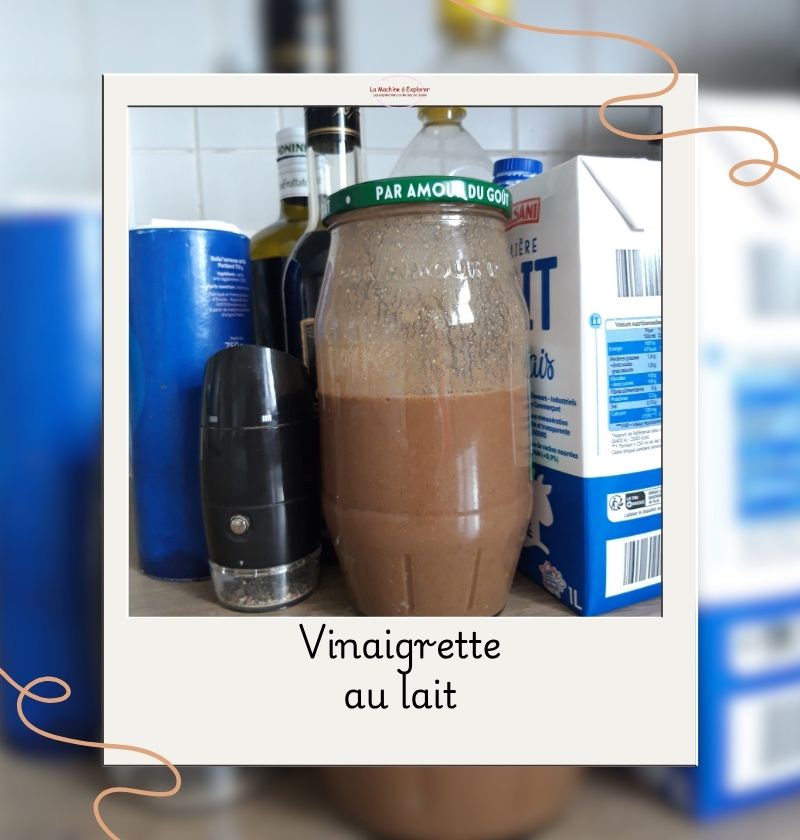 vinaigrette au lait vinaigrette au lait