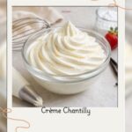 Crème Chantilly au chocolat