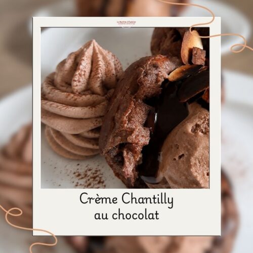 Crème Chantilly au chocolat