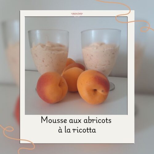 Mousse aux abricots à la ricotta