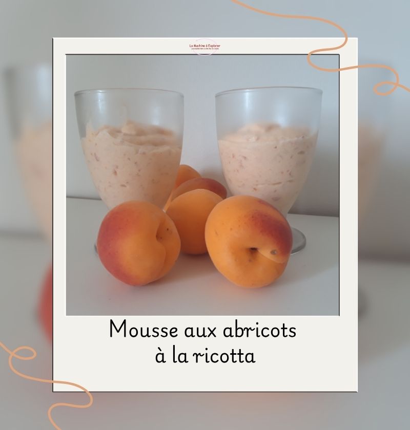 Mousse aux abricots à la ricotta