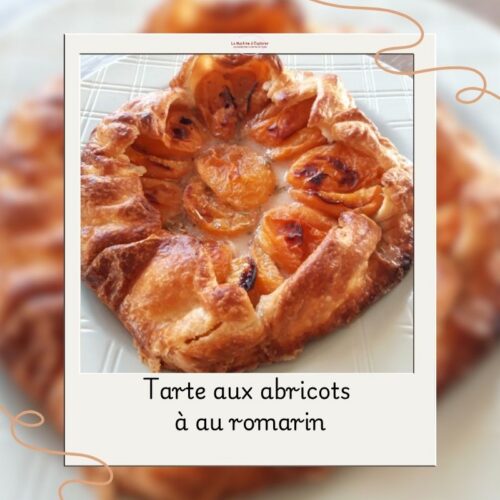 Tarte aux abricots et au romarin
