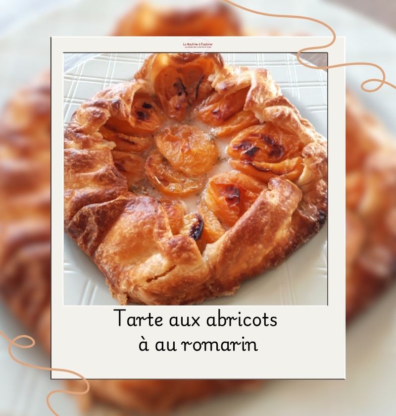 Tarte aux abricots et au romarin 