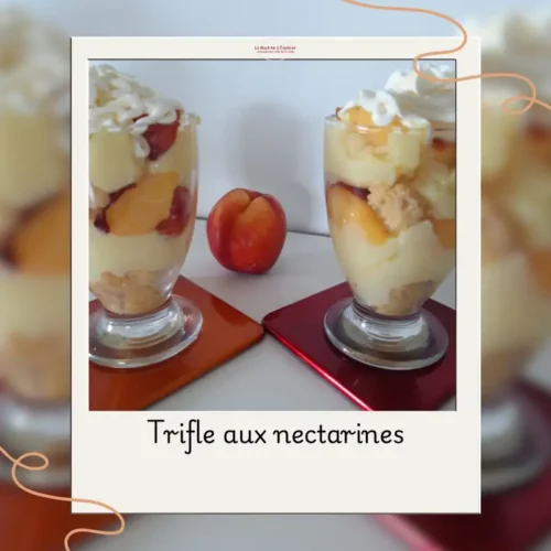 Trifle aux nectarines
