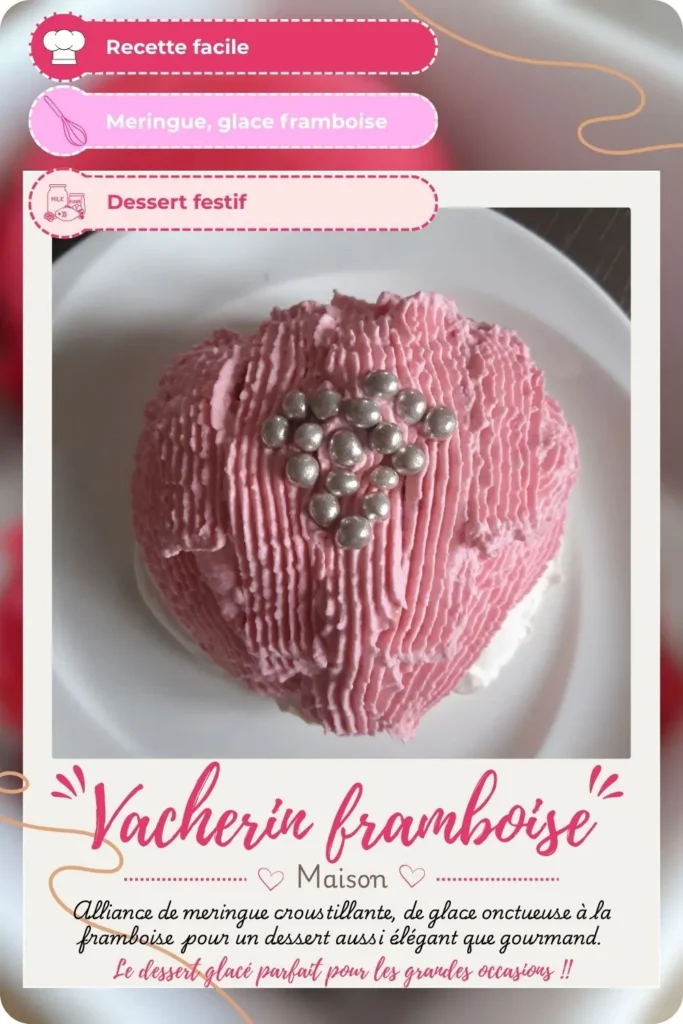 Vacherin framboises