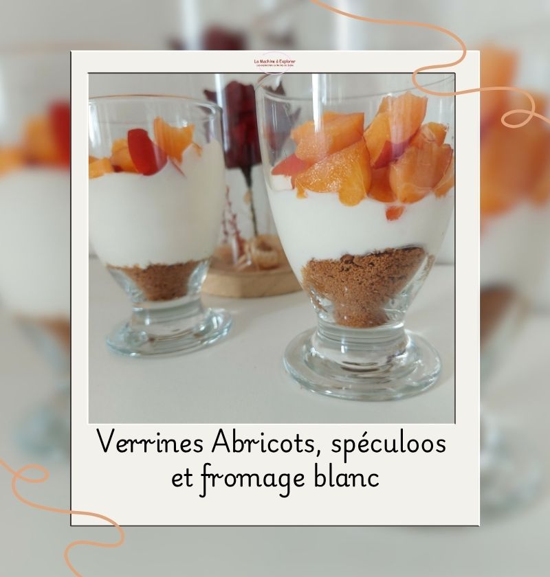 Verrines Abricots, spéculoos et fromage blanc Verrines Abricots, spéculoos et fromage blanc