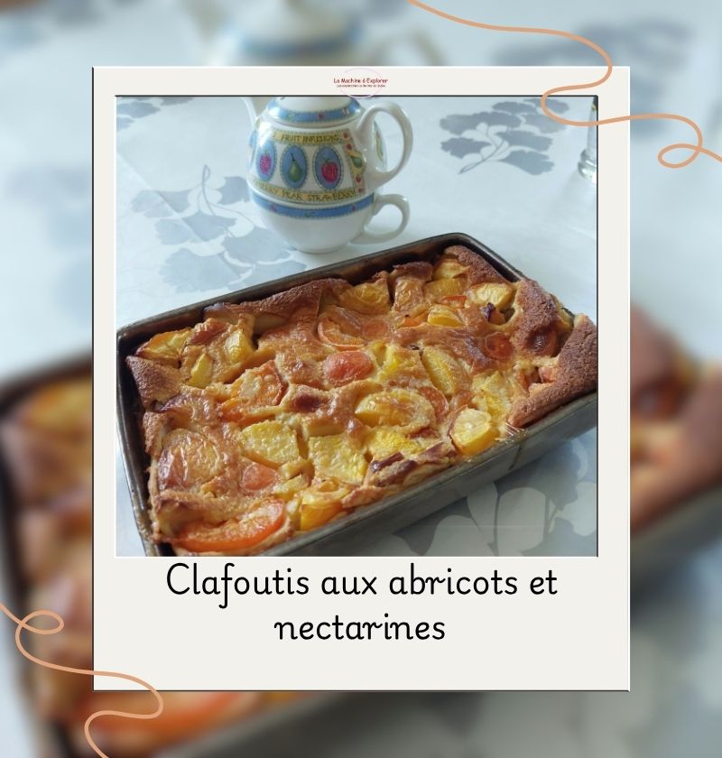 Clafoutis aux abricots et aux nectarines Clafoutis aux abricots et aux nectarines