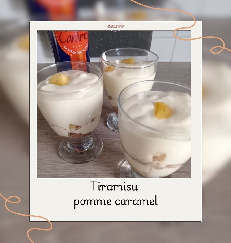 tiramisu aux pommes