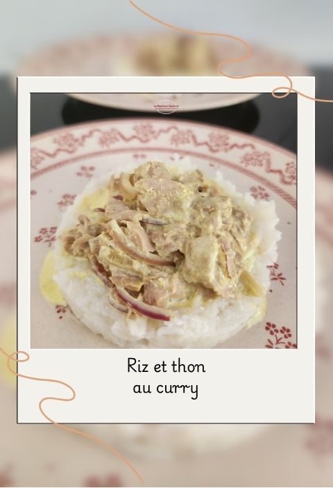 Riz thon curry Riz thon curry