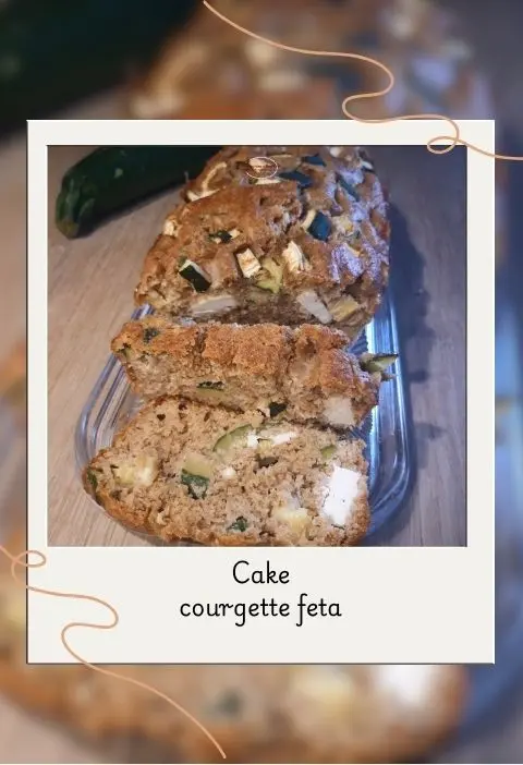 cake courgette feta