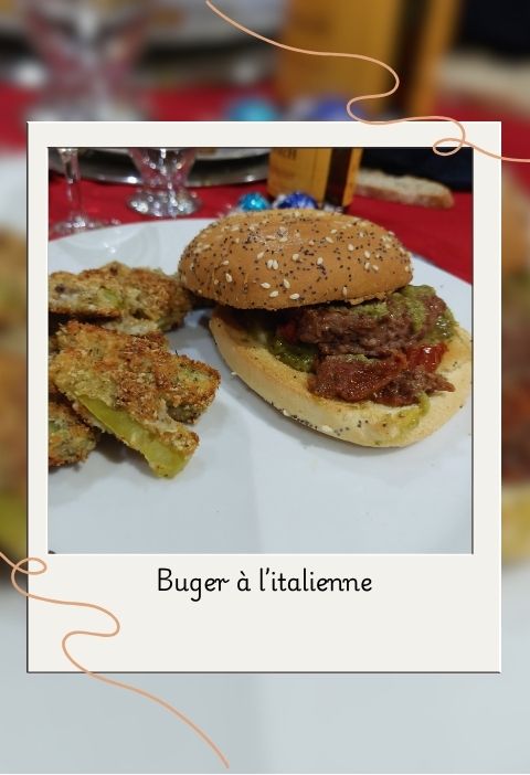 Burger à l'italienne