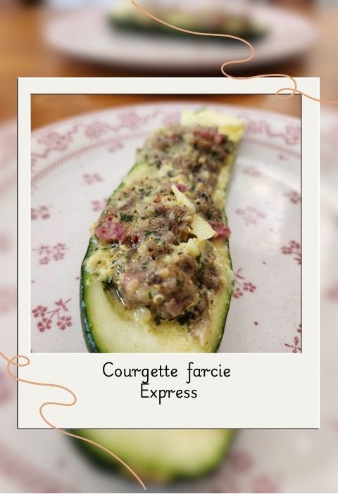 Courgette farcie express
