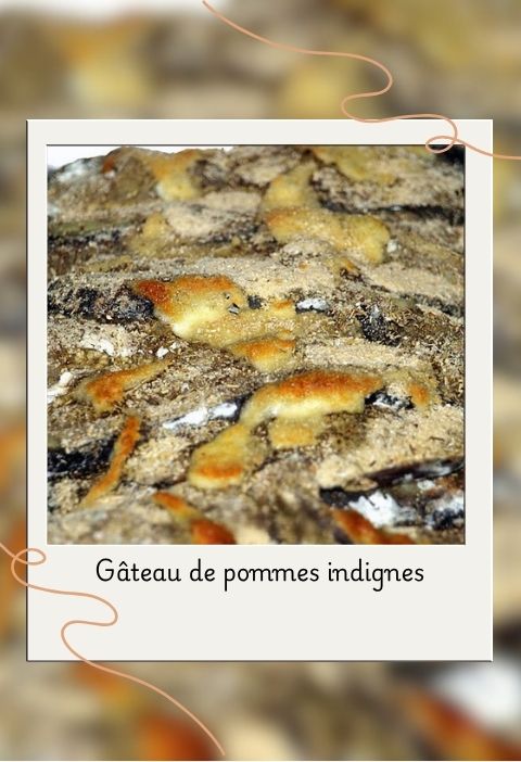 Gâteau de pommes indignes