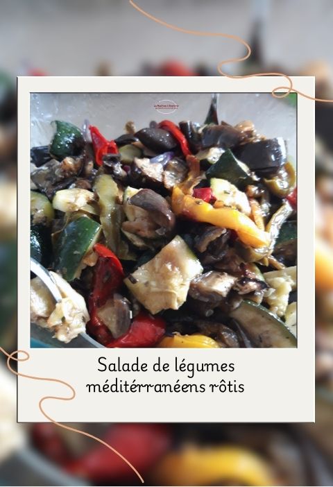 Salade de légumes rôtis