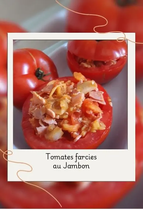 Tomates farcies au jambon (2) Tomates farcies au jambon