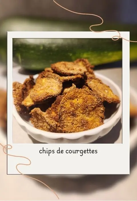 Chips de courgettes