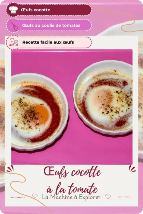 œufs cocotte à la tomate