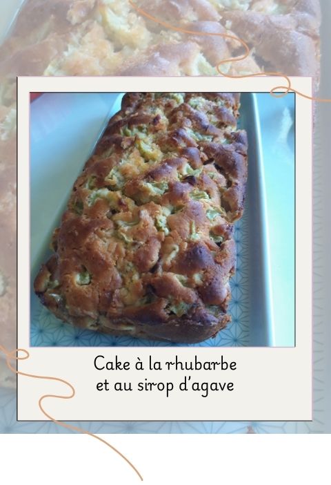 Cake à la rhubarbe