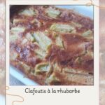 Cake à la rhubarbe au sirop d’agave
