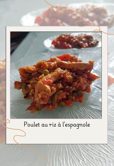 Poulet au riz à l'espagnole