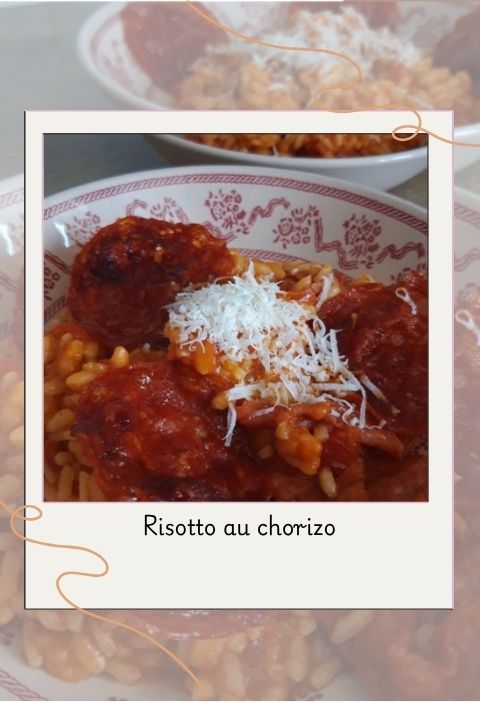 Risotto au chorizo
