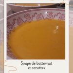 Potage de Butternut et Lentilles corail