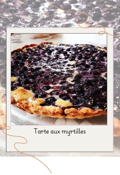 Tarte aux myrtilles Tarte aux myrtilles