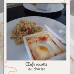Œufs cocotte aux petits pois