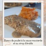 Blancs de poulet aux champignons et à la moutarde